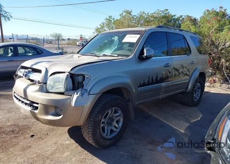 2005 Toyota Sequoia Sr5 V8 from USA, damaged, VIN 5TDBT44A35S238133